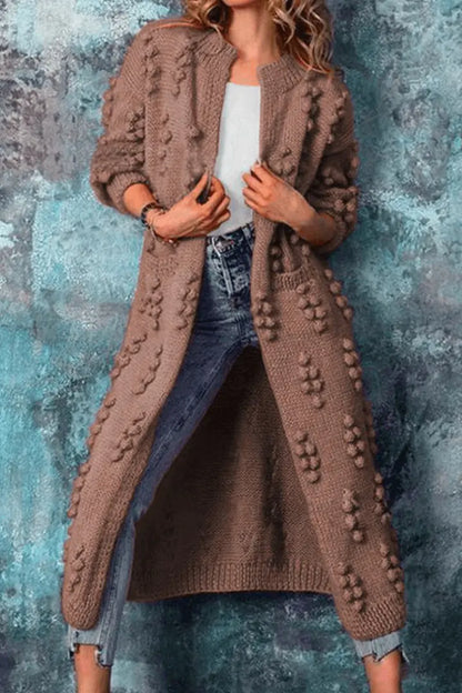 CozyWear - Strikket cardigan for Kvinner Motelys