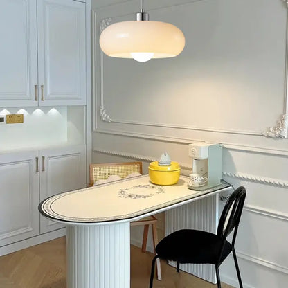 Brødformet Glasspendellampe Motelys