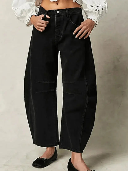 StyleRiver - Trendy Bohemske Jeans for Unik Komfort Motelys