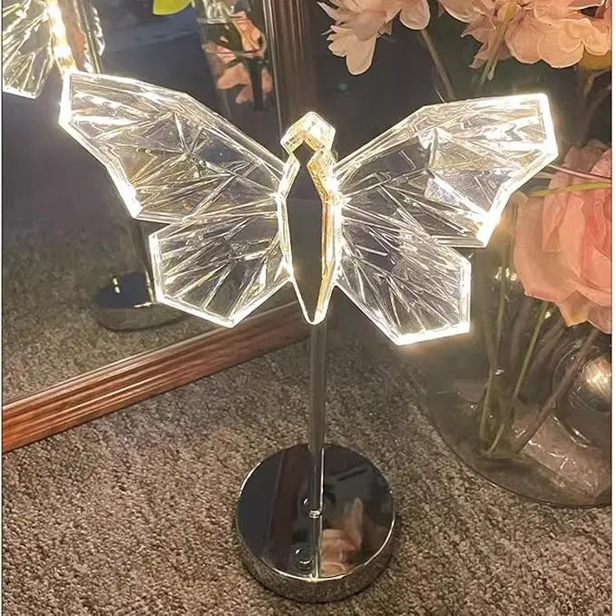 Butterfly Crystal Bordlampe Motelys
