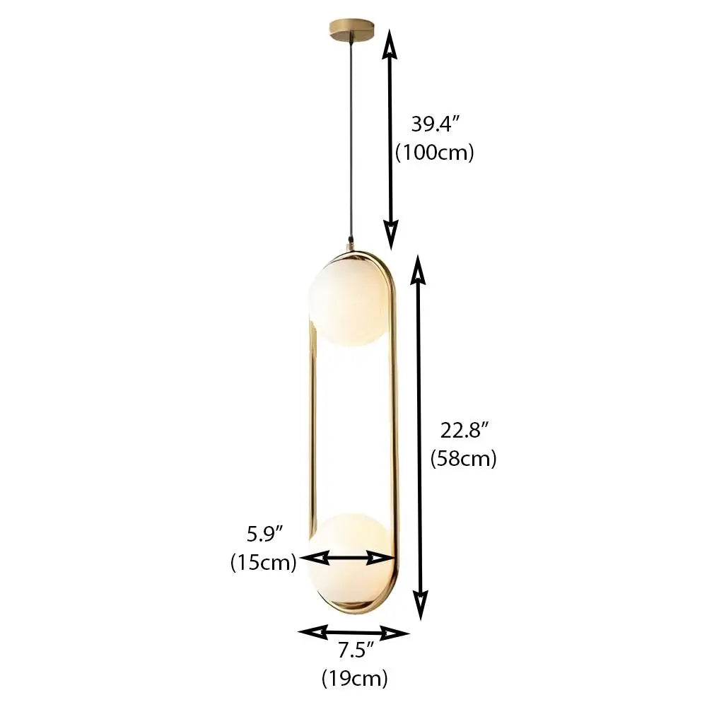 LustreGlow - Stilige Drop Pendellamper for Moderne Hjem Motelys