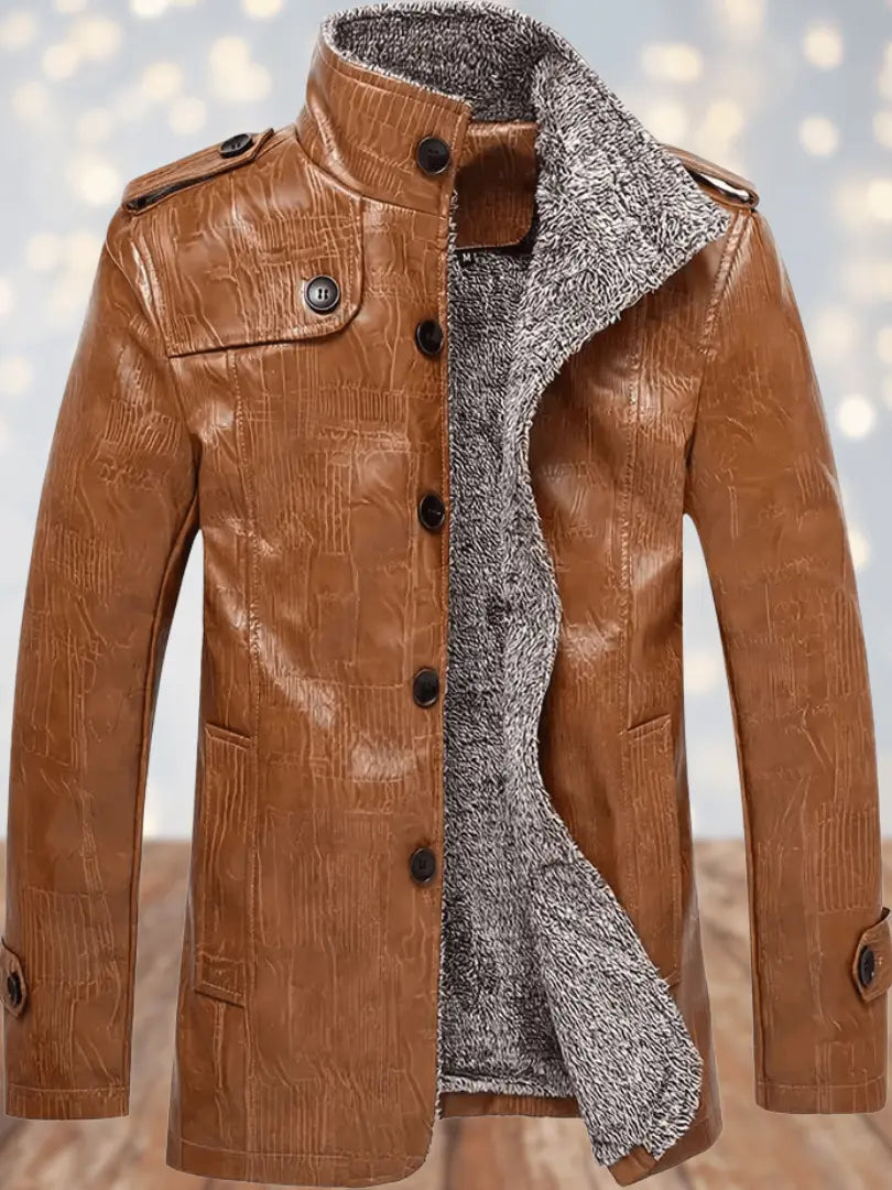 RuggedStyle - Trendy Skinnjakke til Menn Motelys