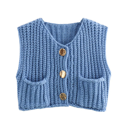 kort strikket cardigan Motelys