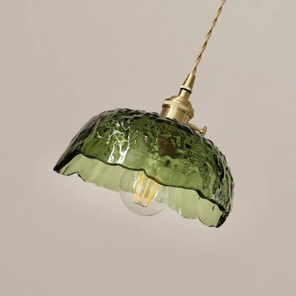 BrassGlow - Elegant Pendellampe i Messingglass for Stilfulle Rom Motelys