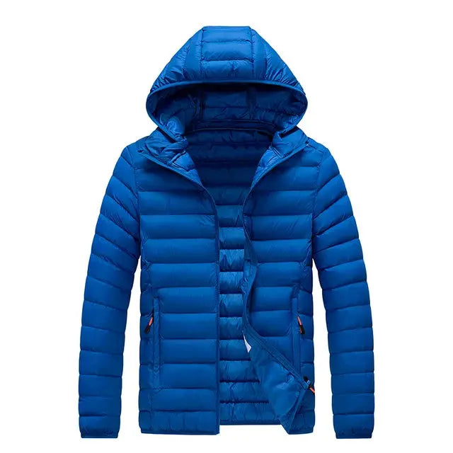 Vanntett vinterjakke med puffer Motelys