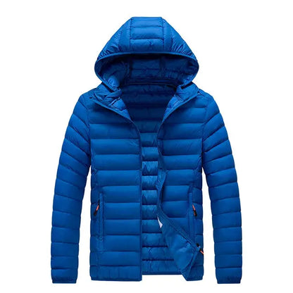 Vanntett vinterjakke med puffer Motelys