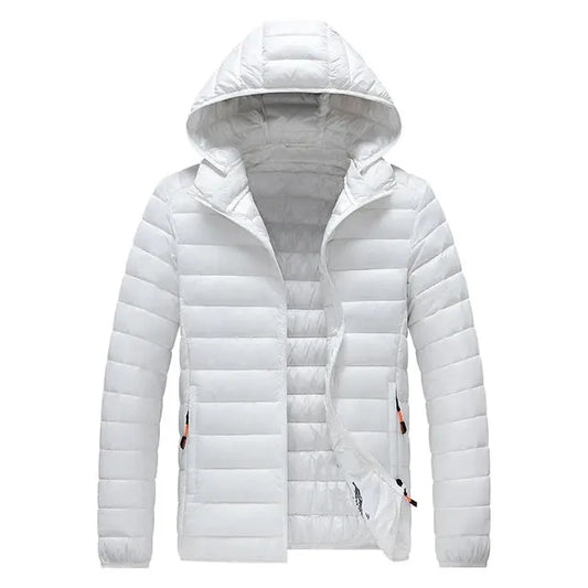 Vanntett vinterjakke med puffer Motelys