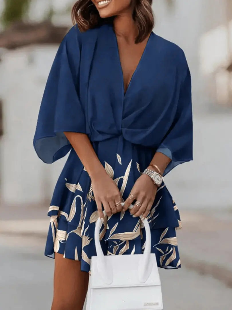 FashionVibe - Stilig Mini Kjole for Trendy Kvelder Motelys