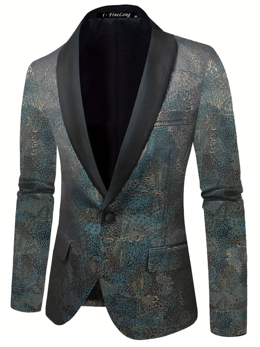 GlamourFit - Trendy Blazer i Skinn for En Ukomplisert Stil Motelys