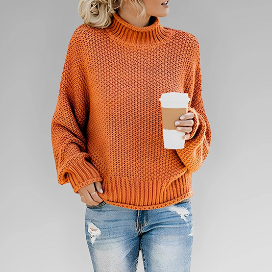 Rullehalsgenser for kvinner Motelys
