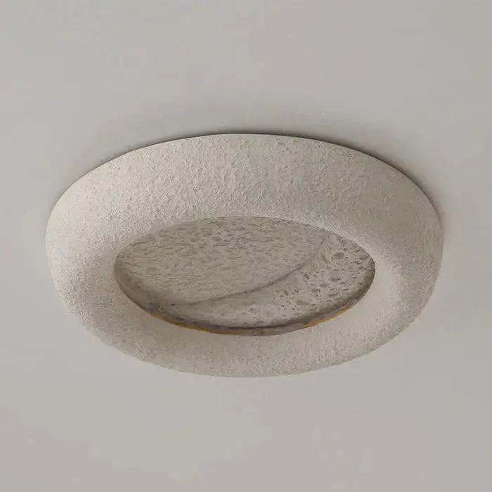 Rund Vegglampe i Harpiks Motelys