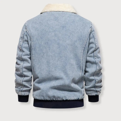 BlueTrend - Stilig Denim Jakke for Menn med Komfort Motelys