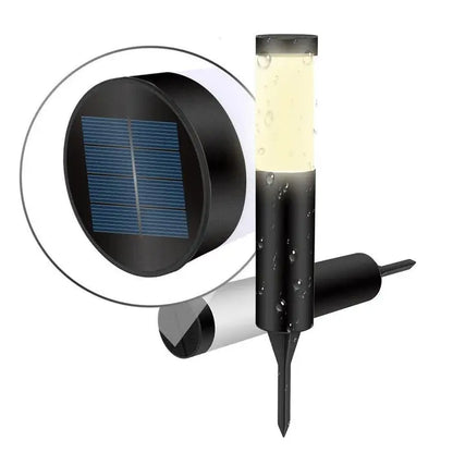 Vanntett solcelledrevet lampe Motelys