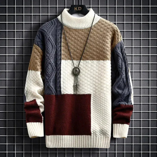 KnitCraft - Unik Patchwork-Genser for Din Garderobe Motelys