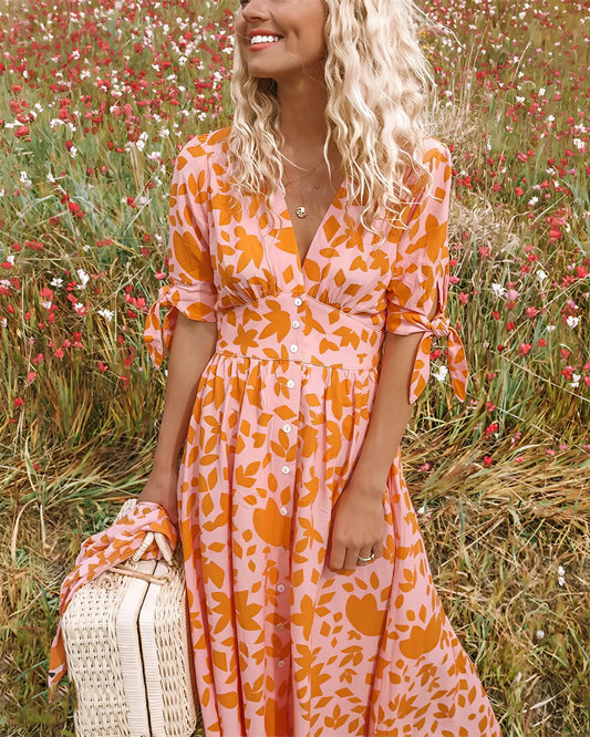 FashionFusion - Lekker Kjole med Mønster for Vår og Sommer Motelys