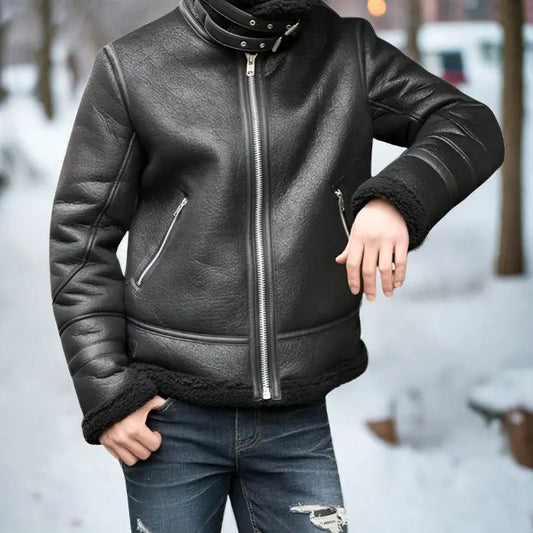 Skinnjakke for menn Motelys