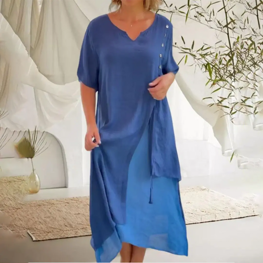 TrendyBloom - Stilren Vårkjole For En Frisk Look Motelys