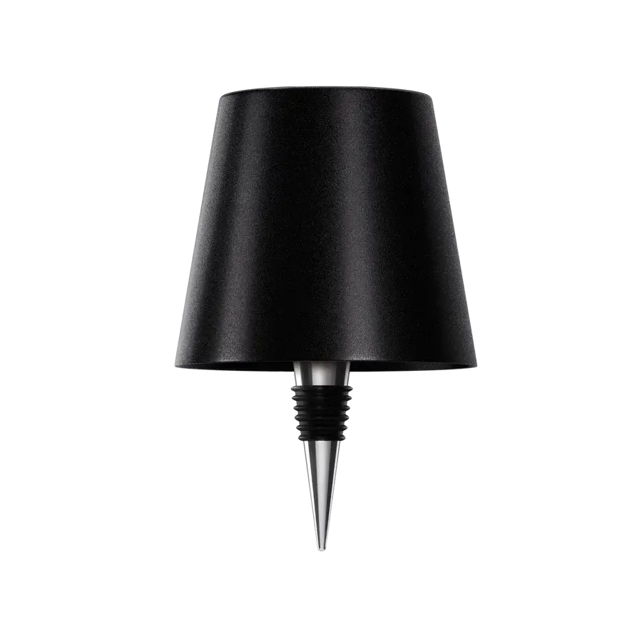 Trådløs designerflaskelampe Motelys
