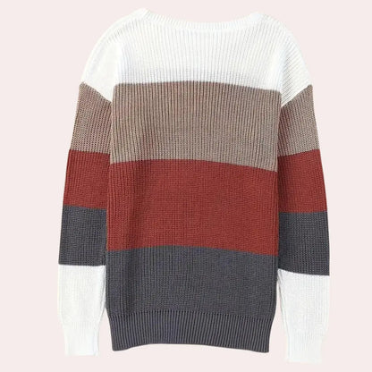 ChicStripes - Stripete Genser for Kvinner med Stil og Komfort Motelys