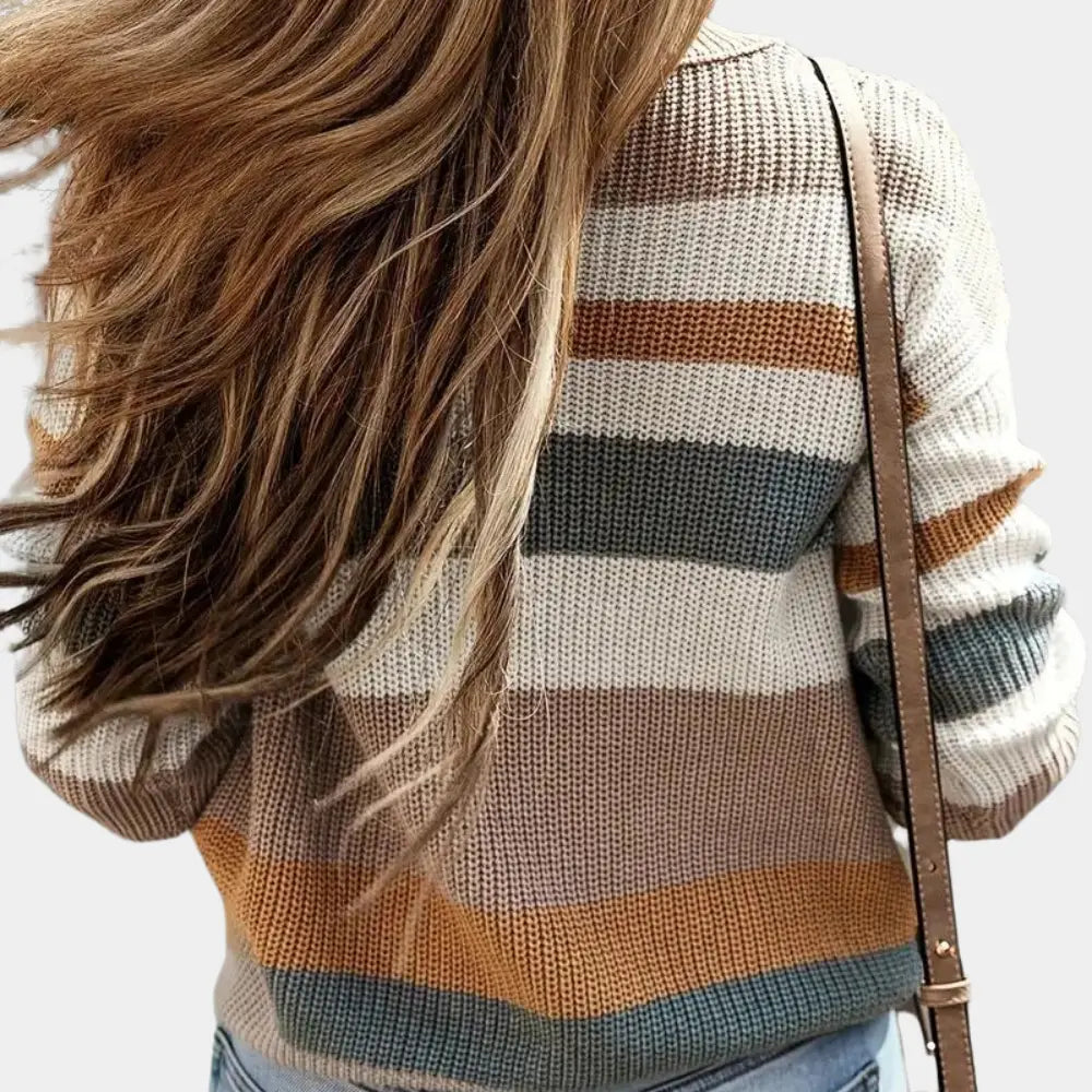 FashionStripes - Stripete Damegenser for Hverdag og Fest Motelys