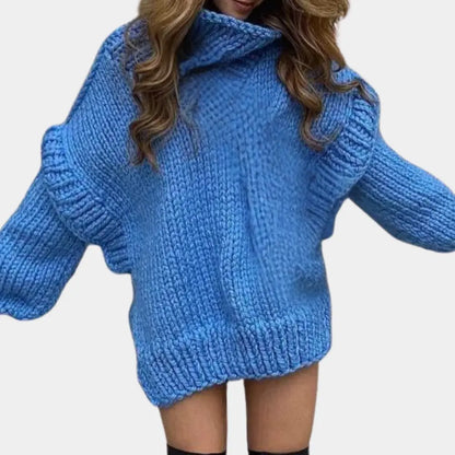 ChicFit - Overdimensjonert Turtleneck-Genser Motelys