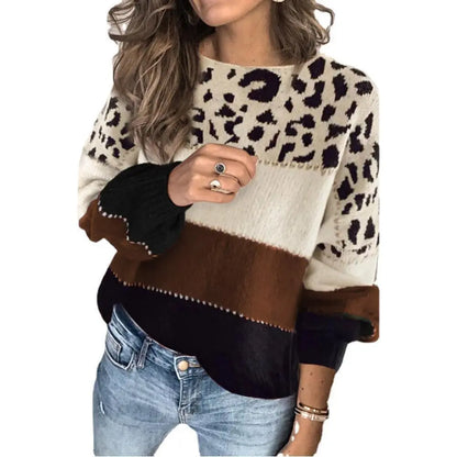 LeopardChic - Damegenser med Leopardmønster for Trendy Stiler Motelys