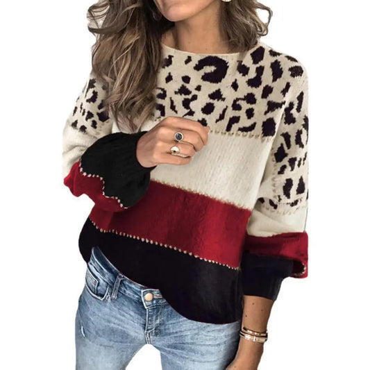 LeopardChic - Damegenser med Leopardmønster for Trendy Stiler Motelys