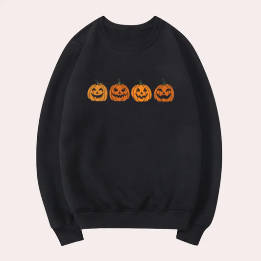 SpookyStyle - Halloween-Gresskargenser for Dame med Uimotståelig Design Motelys