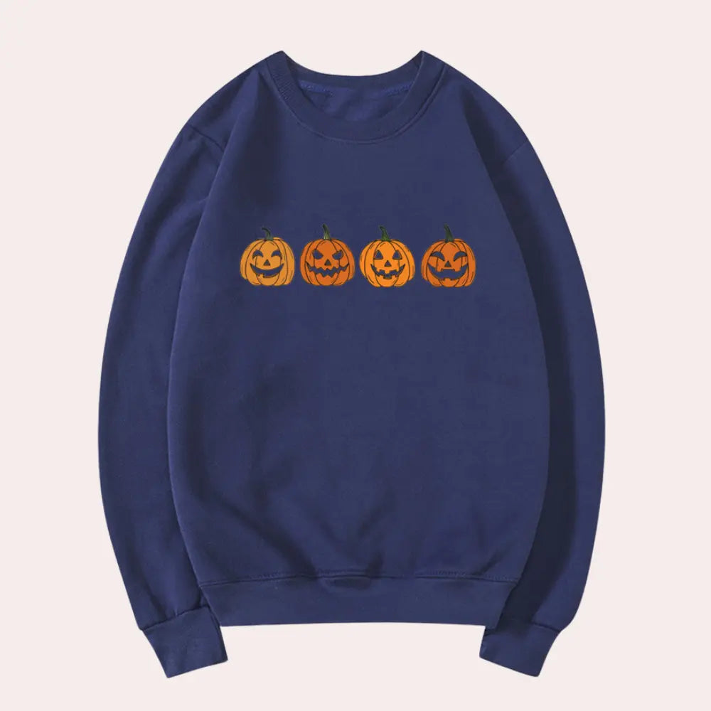 SpookyStyle - Halloween-Gresskargenser for Dame med Uimotståelig Design Motelys