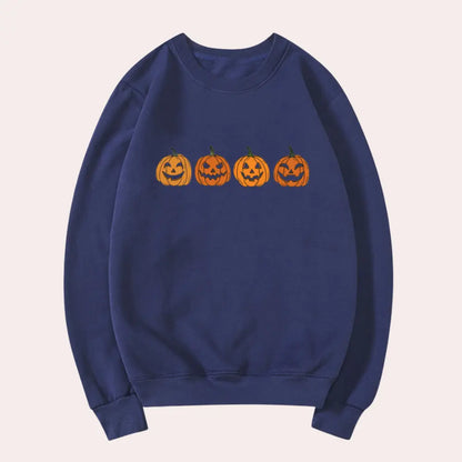 SpookyStyle - Halloween-Gresskargenser for Dame med Uimotståelig Design Motelys