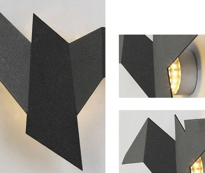 LumaFlee - Stilig Vegglampe med Fugledesign for Et Unikt Uttrykk Motelys