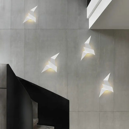LumaFlee - Stilig Vegglampe med Fugledesign for Et Unikt Uttrykk Motelys