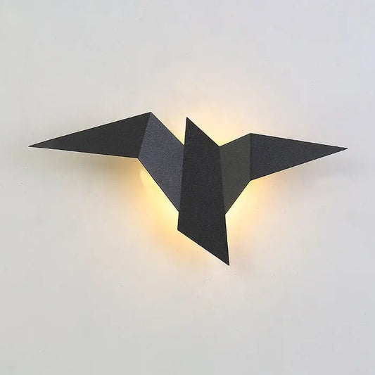 LumaFlee - Stilig Vegglampe med Fugledesign for Et Unikt Uttrykk Motelys