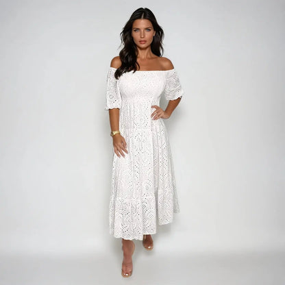 ChicElegance - Trendy Midikjole for Alle Anledninger Motelys