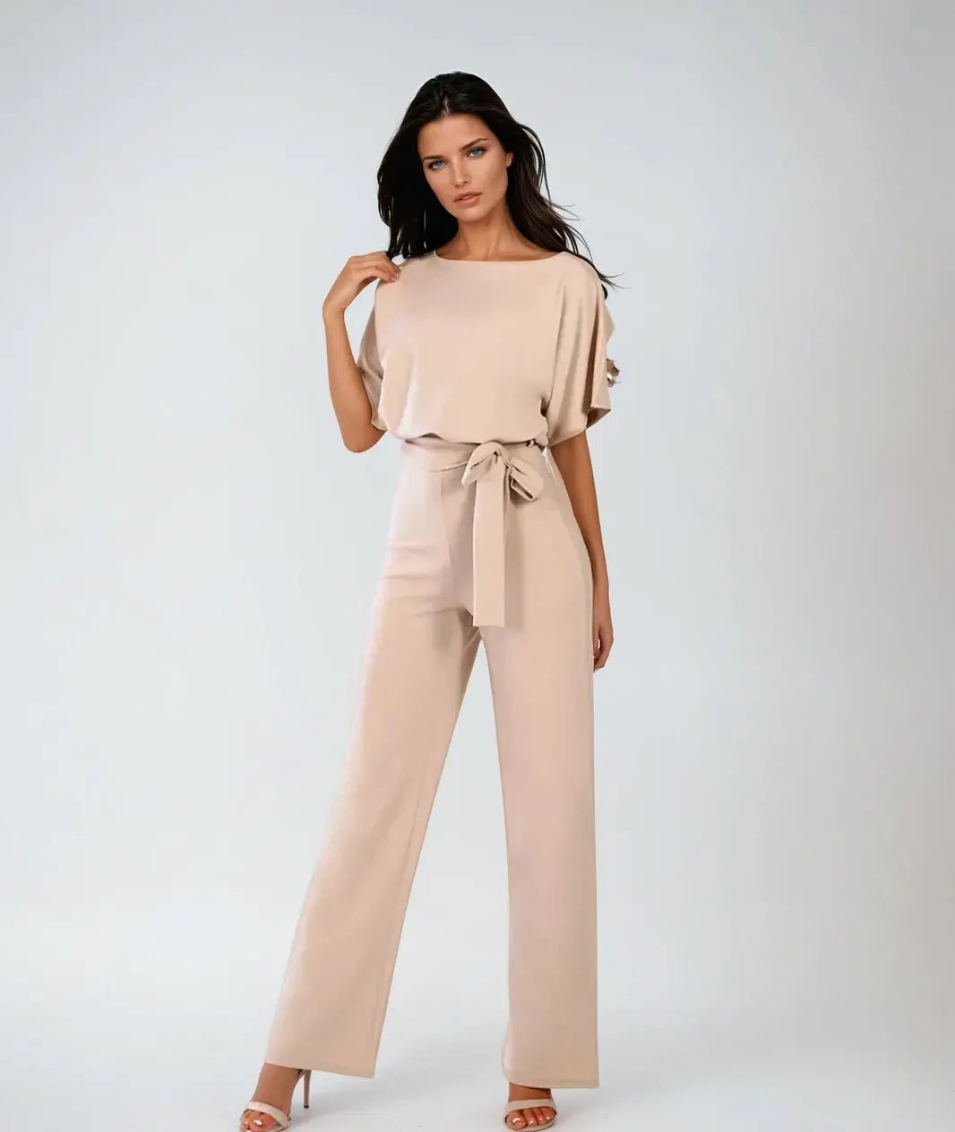 UrbanChic - Stilig Minimalistisk Jumpsuit for Hverdag og Fest Motelys