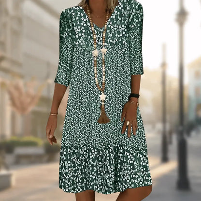 ElegantWear - Stilfull Midikjole for Hver Anledning Motelys
