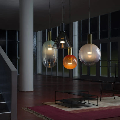 GlowSphere - Elegant Pendellampe for Stilfulle Interiør Motelys