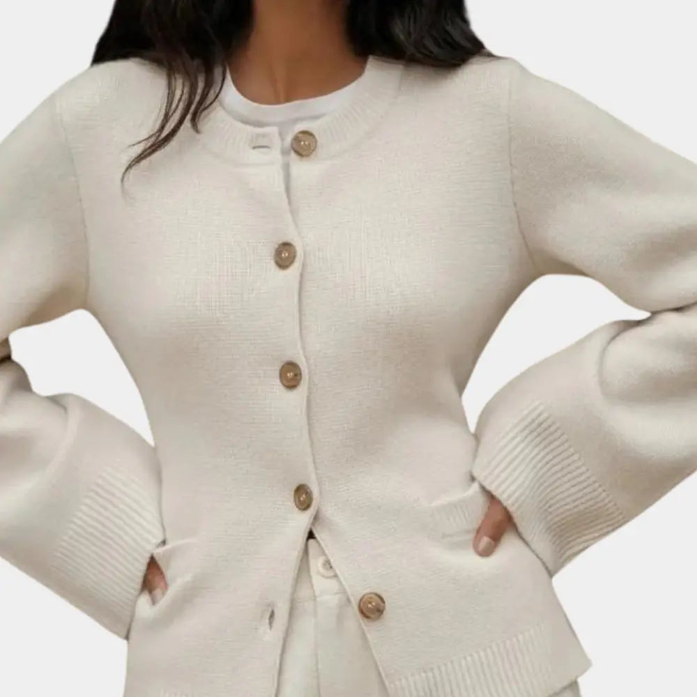 StyleNest - Elegant Cardigan for Kvinner med Classy Look Motelys