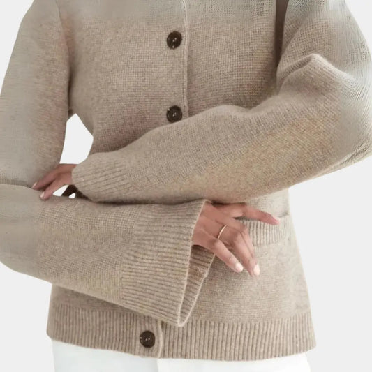 StyleNest - Elegant Cardigan for Kvinner med Classy Look Motelys