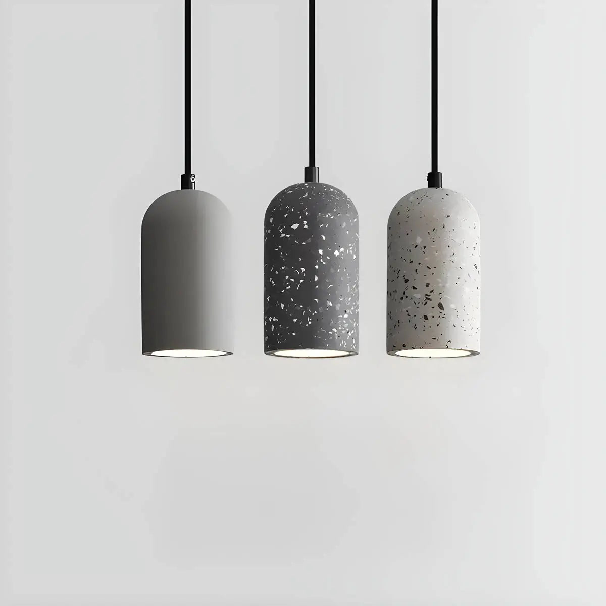 ConcreteShine - Moderne Pendellampe i Betong for Unike Rom Motelys