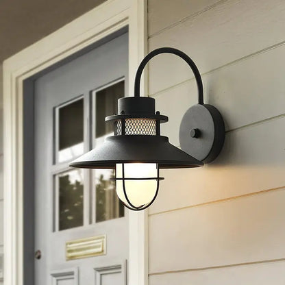 BrightForge - Industriell Utendørslampe for Et Rått Utseende Motelys