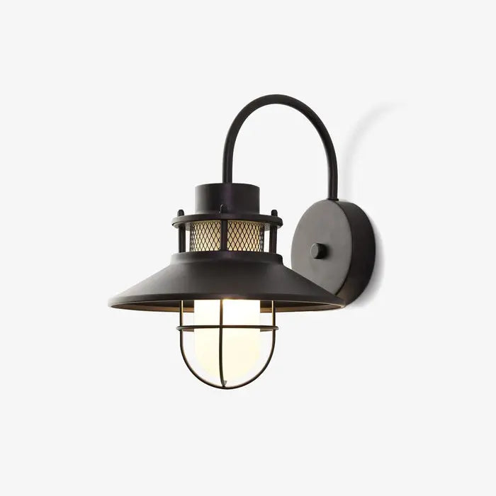 BrightForge - Industriell Utendørslampe for Et Rått Utseende Motelys