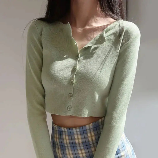 Crop Top-genser Motelys