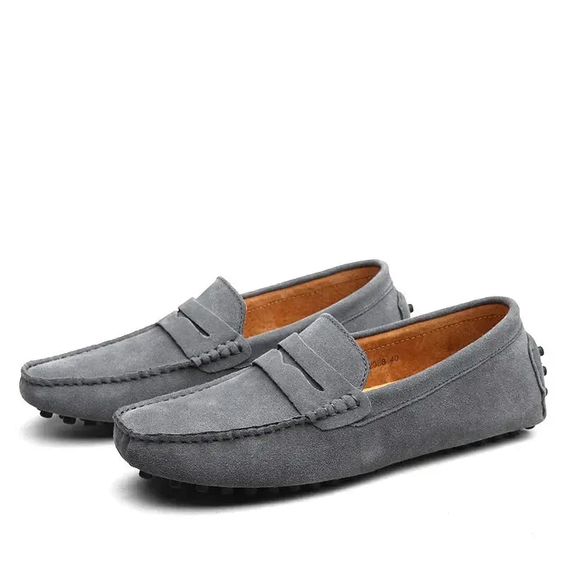 ChicStride - Elegante Loafers i Semsket Skinn for Hverdag Motelys