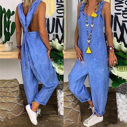 UrbanVibe - Stilfull Jumpsuit for Moderne Kvinner i Trendy Design Motelys