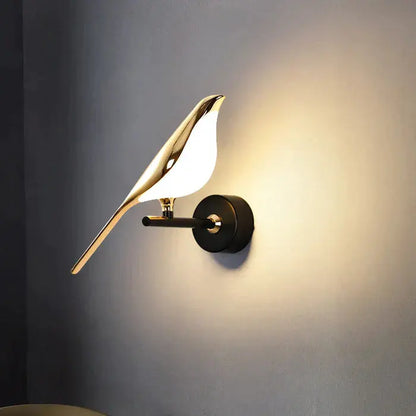 Vegglampe med Fugledesign Motelys