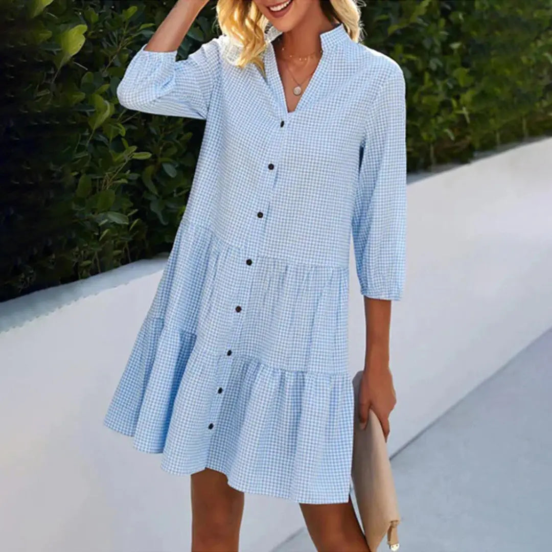 SunnyStyle - Trendy Sommerkjole For Uforglemmelige Dager Motelys