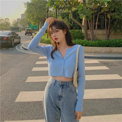 Crop Top-genser Motelys