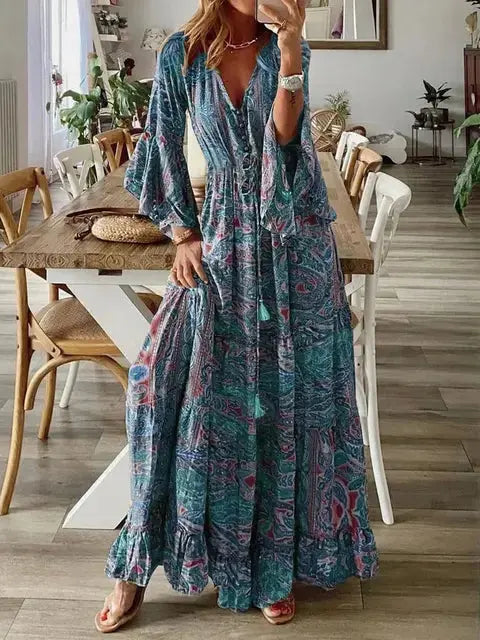 ElegantFit - Lang Kjole for Uformell Eleganse Motelys