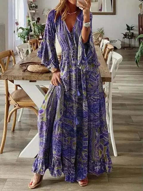 ElegantFit - Lang Kjole for Uformell Eleganse Motelys